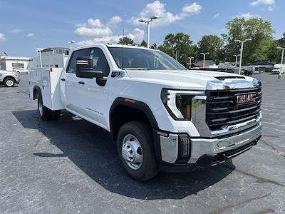 New 2025 GMC Sierra 3500 Crew Cab 4WD Monroe Truck Equipment 108" Steel ServicePro 9' Service Truck for sale #ST7X187 - photo 1