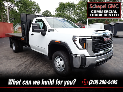 New 2026 GMC Sierra 3500 Regular Cab Steel Flatbed Truck for sale #TT607 - photo 1