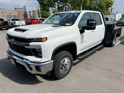 2024 Chevrolet Silverado 3500 Crew Cab DRW 4WD Flatbed Truck for sale #F327105B - photo 1