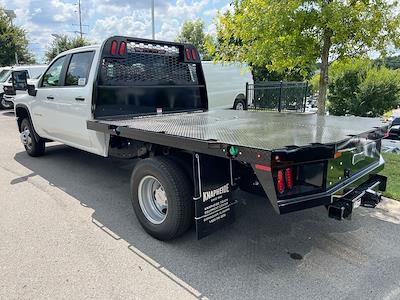 New 2025 Chevrolet Silverado 3500 Work Truck Crew Cab 4WD 9' 6" Knapheide Steel Flatbed Truck for sale #F334465 - photo 2