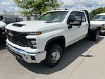 New 2025 Chevrolet Silverado 3500 Work Truck Crew Cab 4WD 9' 6" Knapheide Steel Flatbed Truck for sale #F334465 - photo 1