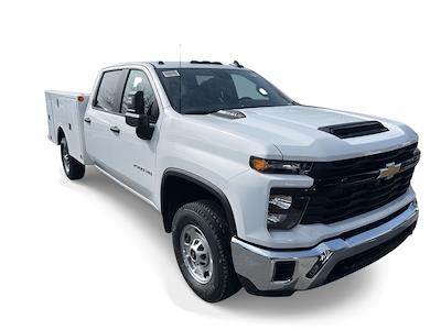 New 2024 Chevrolet Silverado 2500 WT Crew Cab 4WD 8' Warner Service Truck for sale #F449437 - photo 1