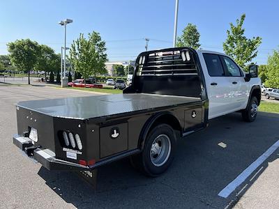 New 2025 GMC Sierra 3500 Pro Crew Cab 4WD 9' 4" CM Truck Beds Steel Flatbed Truck for sale #F190856 - photo 2