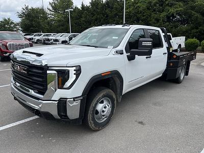 New 2025 GMC Sierra 3500 Pro Crew Cab 4WD 9' 4" Hillsboro Steel Flatbed Truck for sale #F192756 - photo 1