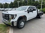 New 2025 GMC Sierra 3500 Pro Crew Cab 4WD 9' 4" CM Truck Beds Steel Flatbed Truck for sale #F250090 - photo 1