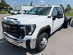 New 2025 GMC Sierra 3500 Pro Crew Cab 4WD 9' 4" CM Truck Beds Steel Flatbed Truck with Gooseneck Hitch for sale #F305985 - photo 1