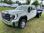 New 2025 GMC Sierra 3500 Pro Crew Cab 4WD 9' 4" CM Truck Beds Steel Flatbed Truck with Gooseneck Hitch for sale #F306559 - photo 1