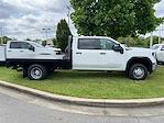 New 2025 GMC Sierra 3500 Pro Crew Cab 4WD 9' 4" CM Truck Beds Steel Flatbed Truck with Gooseneck Hitch for sale #F306559 - photo 4
