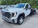 New 2025 GMC Sierra 3500 Pro Regular Cab 4WD 11' 4" Hillsboro Steel Flatbed Truck for sale #F345901 - photo 1