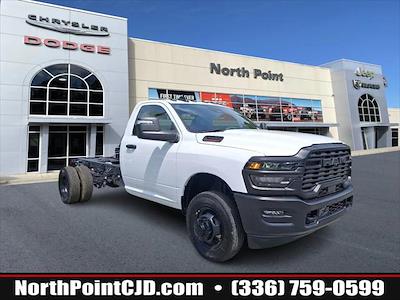 New 2025 Ram 3500 Tradesman Regular Cab 4x4 84 CA Cab Chassis for sale #T8448 - photo 1