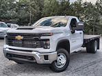 New 2025 Chevrolet Silverado 3500 Work Truck Regular Cab 4WD Flatbed Truck for sale #F1150910 - photo 1