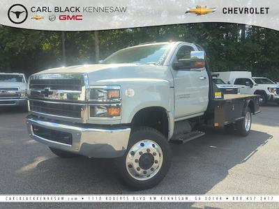 2024 Chevrolet Silverado 5500 Regular Cab DRW 4WD, Flatbed Truck for sale #M1140672 - photo 1