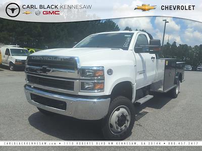 2024 Chevrolet Silverado 4500 Regular Cab DRW 4WD, Flatbed Truck for sale #M1140792 - photo 1