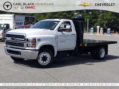 2024 Chevrolet Silverado 5500 Regular Cab DRW 2WD, Blue Ridge Manufacturing Workhorse Flatbed Truck for sale #M1140881 - photo 1