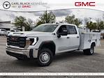 New 2024 GMC Sierra 3500 Pro Crew Cab RWD 9' Reading Service Truck for sale #F1340645 - photo 1