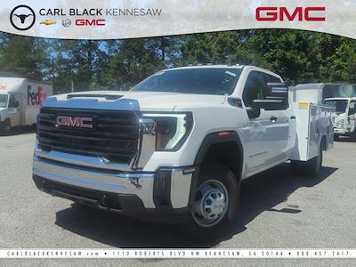 New 2024 GMC Sierra 3500 Pro Crew Cab RWD 9' Reading Service Truck for sale #F1340647 - photo 1