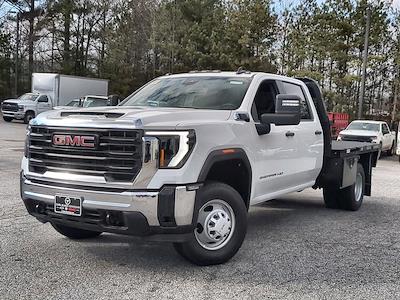 New 2025 GMC Sierra 3500 Pro Crew Cab 4WD Flatbed Truck for sale #F1350083 - photo 1