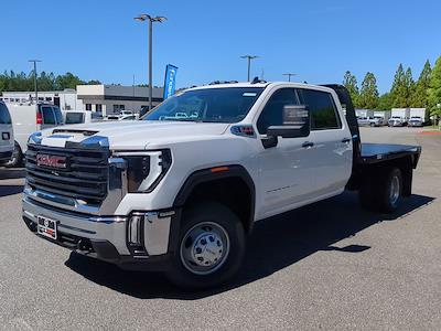 New 2025 GMC Sierra 3500 Pro Crew Cab 4WD Flatbed Truck for sale #F1350509 - photo 1