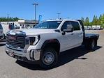 New 2025 GMC Sierra 3500 Pro Crew Cab 4WD Flatbed Truck for sale #F1350509 - photo 1