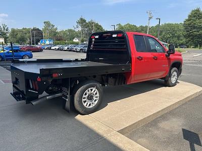 New 2025 Chevrolet Silverado 2500 Work Truck Double Cab 4WD 8' PJ Truck Beds Steel Flatbed Truck with Gooseneck Hitch for sale #N5375 - photo 2