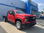 New 2025 Chevrolet Silverado 2500 Work Truck Double Cab 4WD 8' PJ Truck Beds Steel Flatbed Truck with Gooseneck Hitch for sale #N5375 - photo 1