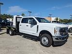 2024 Ford F-350 Crew Cab DRW 4WD, CM Truck Beds PL Model Flatbed Truck for sale #00T92826 - photo 4