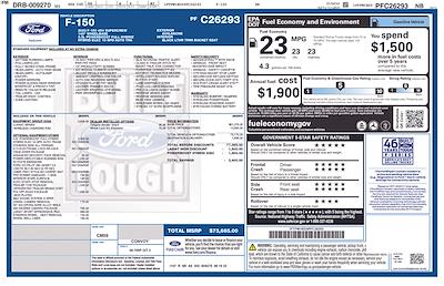 2023 Ford F-150 SuperCrew Cab 4WD Pickup for sale #P26293 - photo 1