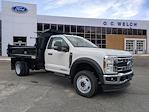 New 2024 Ford F-550 Regular Cab 4WD Crysteel Steel Dump Truck for sale #T11848 - photo 10