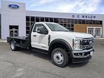 New 2024 Ford F-550 XL Regular Cab 4WD CM Truck Beds Steel Flatbed Truck for sale #T11994 - photo 1