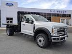 New 2025 Ford F-450 Regular Cab Steel Flatbed Truck for sale #T19570 - photo 1