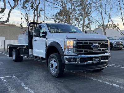 2024 Ford F-550 Regular Cab DRW RWD, Scelzi WFB Flatbed Truck for sale #C241092 - photo 1