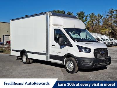 2023 Ford Transit 350 HD DRW RWD, 14' Wabash Cargo Box Van With 24" Deep Interior Fold Up Shelving Package WU30200 for sale #WU30200 - photo 1