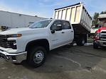 New 2024 Chevrolet Silverado 3500 Work Truck Crew Cab 4x4 Dejana Truck & Utility Equipment Landscape Dump for sale #2402850 - photo 4