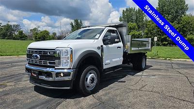 2025 Ford F-550 Regular Cab DRW 4x4 Air-Flo Dump Truck for sale #F221 - photo 1