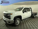 New 2025 Chevrolet Silverado 3500 Work Truck Crew Cab 4WD 9' 10" Knapheide Steel Flatbed Truck for sale #G566048 - photo 1