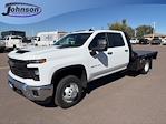 2025 Chevrolet Silverado 3500 Crew Cab DRW 4WD Flatbed Truck for sale #G567568 - photo 1