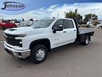 New 2026 Chevrolet Silverado 3500 Work Truck Crew Cab 4WD 9' 6" Knapheide Steel Flatbed Truck for sale #G613852 - photo 1