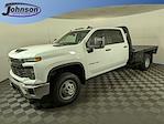 New 2026 Chevrolet Silverado 3500 Work Truck Crew Cab 4WD 9' 6" Knapheide Steel Flatbed Truck for sale #G614532 - photo 1