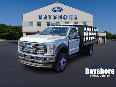 New 2024 Ford F-450 Regular Cab 4x4 Reading Stake Bed with Liftgate for sale #317102 - photo 1