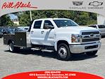 2024 Chevrolet Silverado 5500 Crew Cab DRW 4x2, CM Truck Beds TM Deluxe Flatbed Truck for sale #CM24139 - photo 1