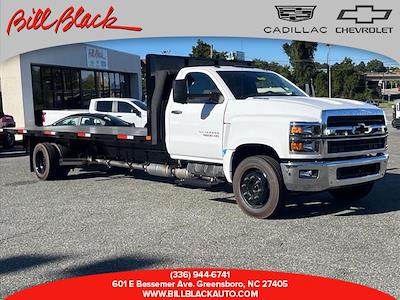 New 2024 Chevrolet Silverado 6500 Work Truck Regular Cab 4x2, PJ's Truck Bodies Platform Body Flatbed Truck for sale #CM24144 - photo 1