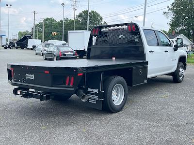 New 2025 Chevrolet Silverado 3500 Work Truck Crew Cab 4WD 9' 6" Knapheide Steel Flatbed Truck for sale #CM25110 - photo 2