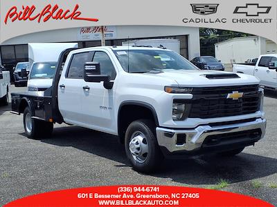 New 2025 Chevrolet Silverado 3500 Work Truck Crew Cab 4WD 9' 4" CM Truck Beds Steel Flatbed Truck for sale #CM25122 - photo 1