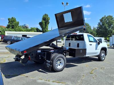 New 2025 Chevrolet Silverado 3500 Work Truck Regular Cab 4WD 12' 5" Knapheide Flatbed Dump Truck for sale #CM25152 - photo 2