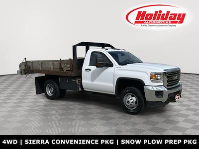 2017 GMC Sierra 3500 Regular Cab DRW 4WD Flatbed Truck for sale #25G649A - photo 1