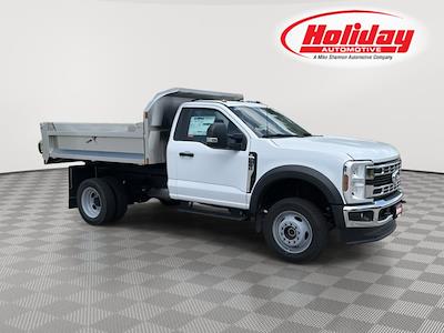 New 2025 Ford F-550 Regular Cab 4WD 9' Monroe Truck Equipment Stainless Steel Dump Truck for sale #25F478 - photo 1
