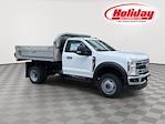 New 2025 Ford F-550 Regular Cab 4WD 9' Monroe Truck Equipment Stainless Steel Dump Truck for sale #25F478 - photo 1