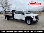 2022 Ford F-550 Crew Cab DRW 4WD Knapheide Flatbed Truck for sale #T6303 - photo 1