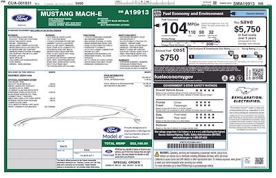 2025 Ford Mustang Mach-E AWD SUV for sale #AA19913 - photo 2