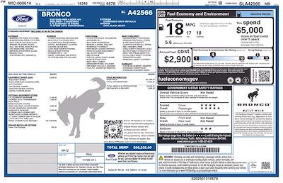 2025 Ford Bronco 4WD SUV for sale #CA42566 - photo 2